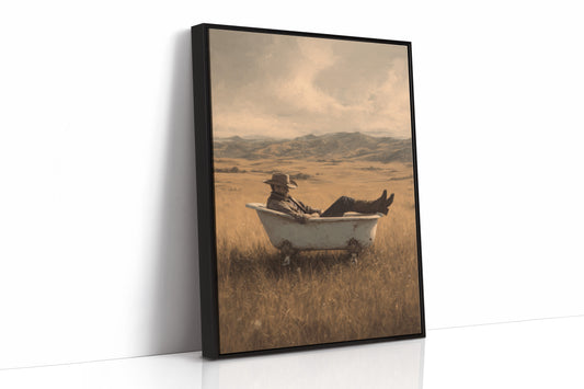 Resting Where The Prairie Ends