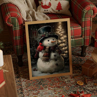 Winter Friends Share Midnight Stories