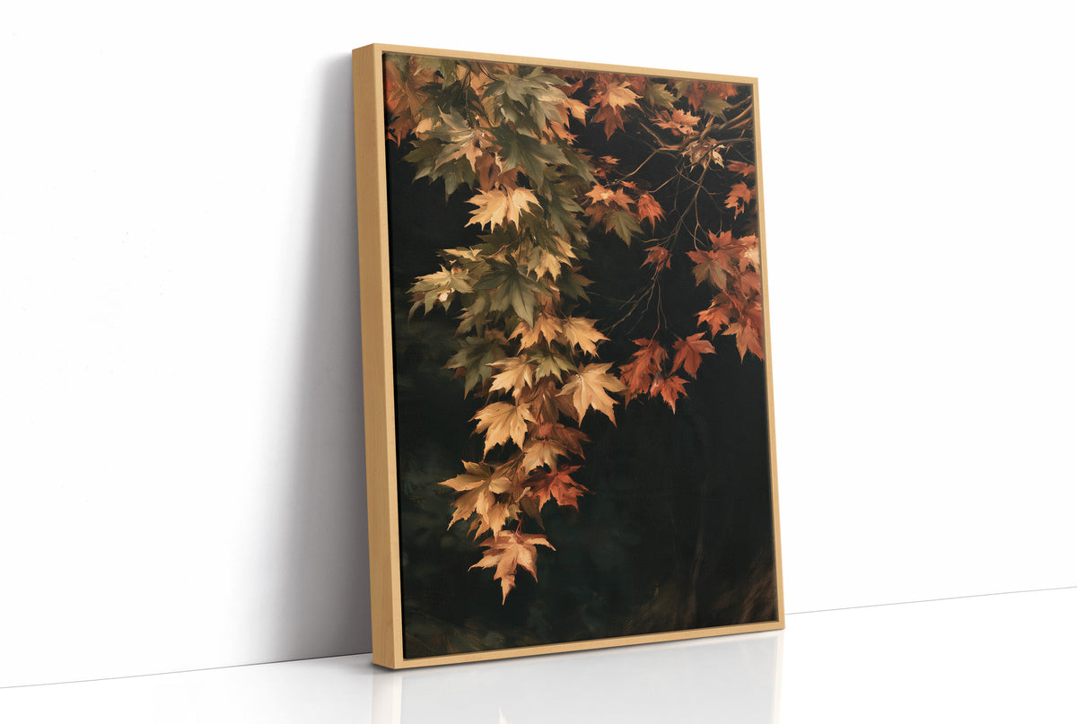 Fall Foliage, Hanging On For Dear Life