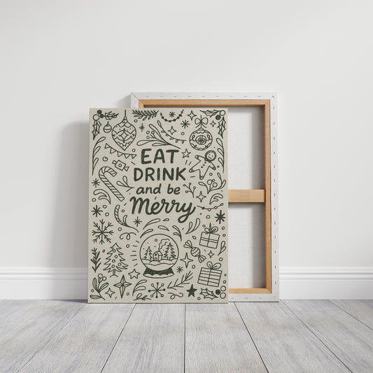 Holiday Cheer In Simple Lines