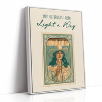 She Lights Her Own Way