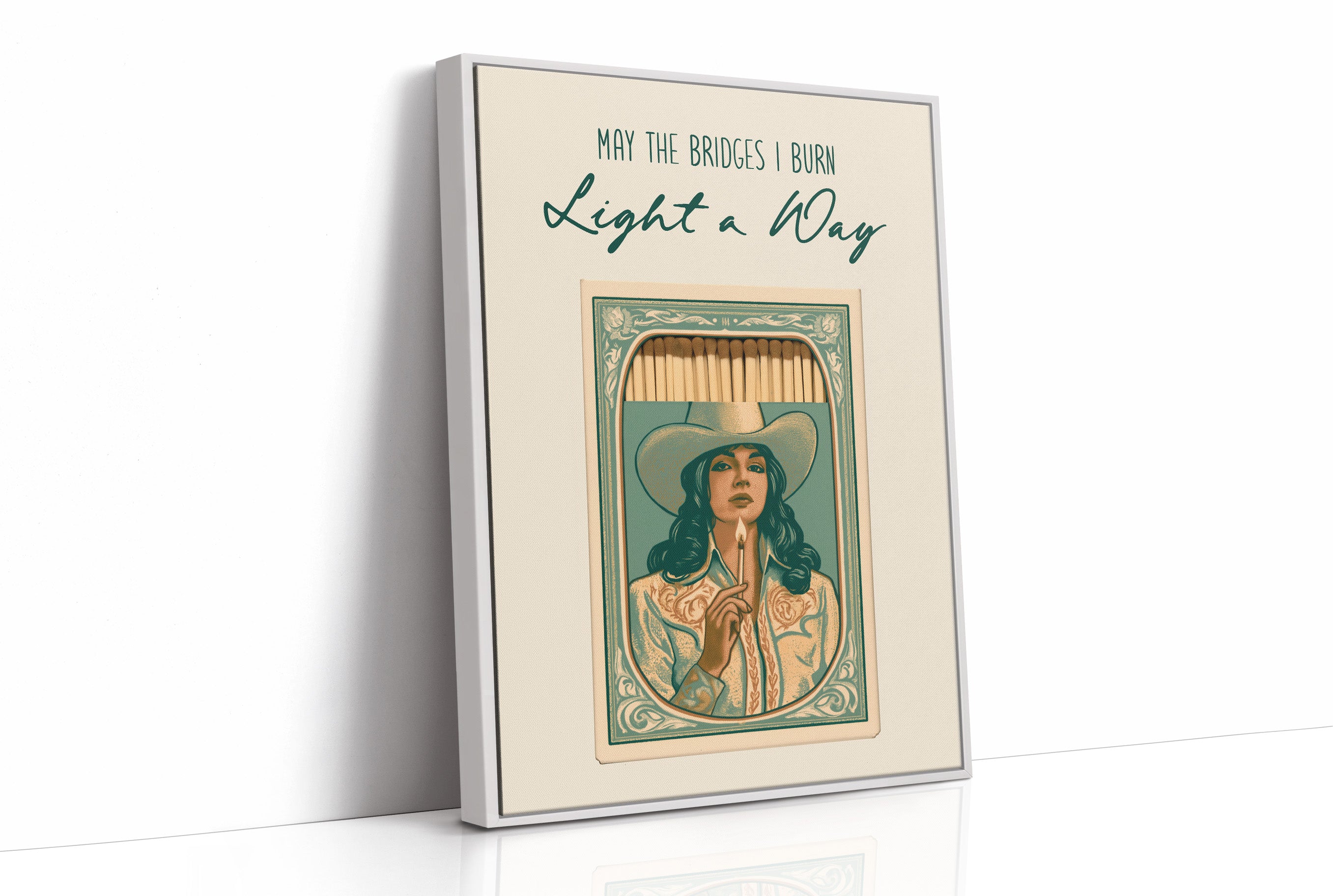 She Lights Her Own Way