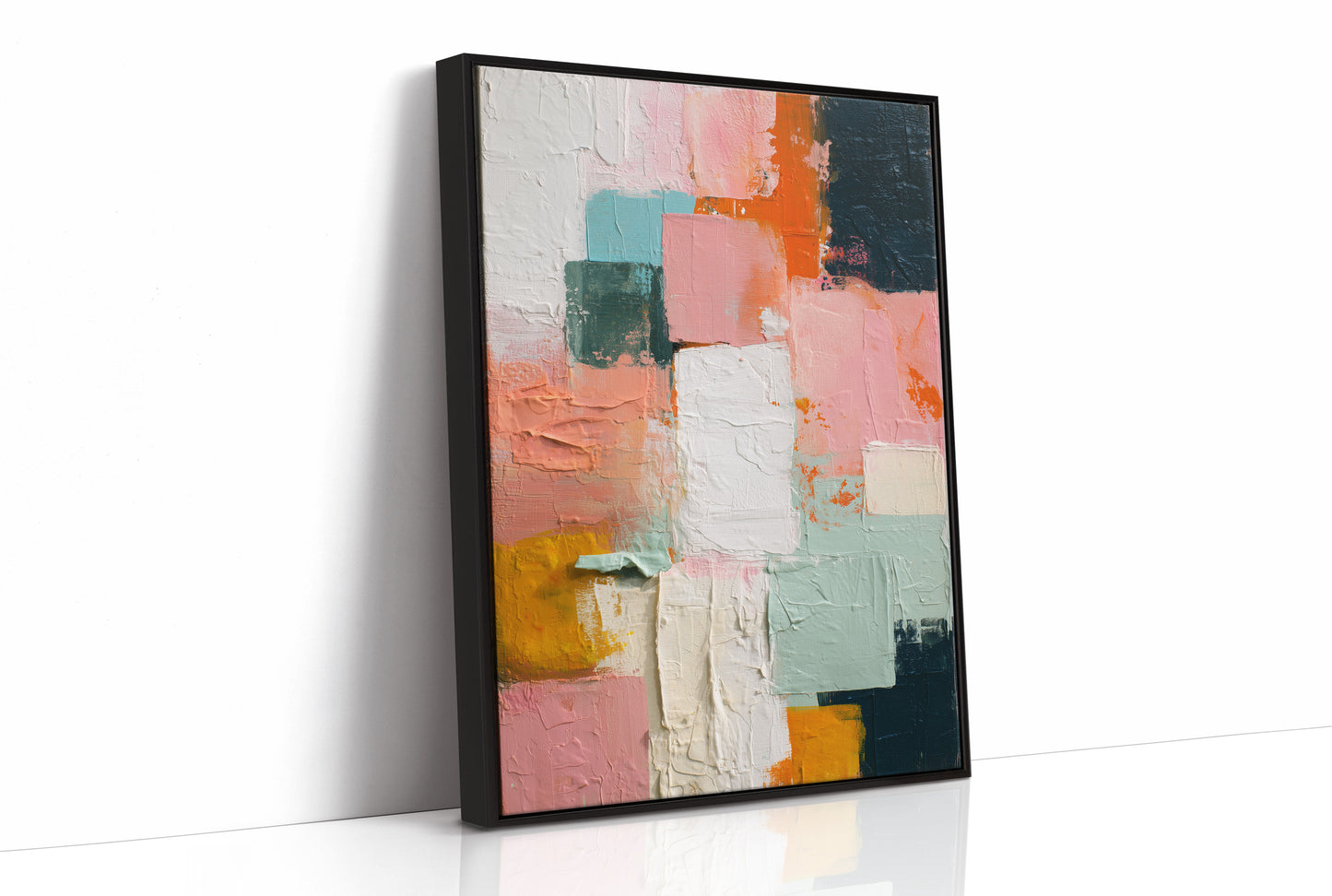 Layers of Life: A Textured Paint Story
