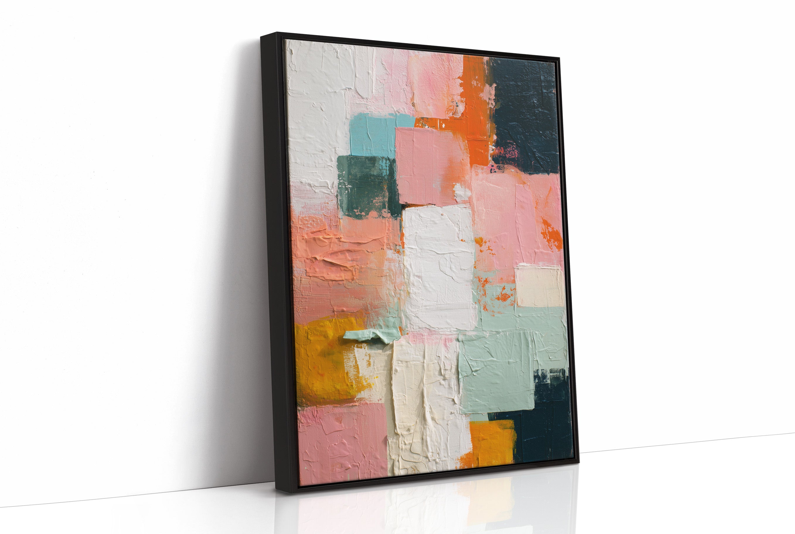 Layers of Life: A Textured Paint Story