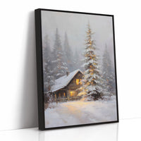 Lantern Light in Quiet Pines