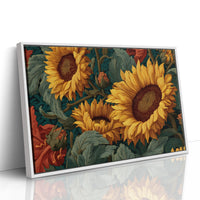 Sunflowers Among Literary Treasures