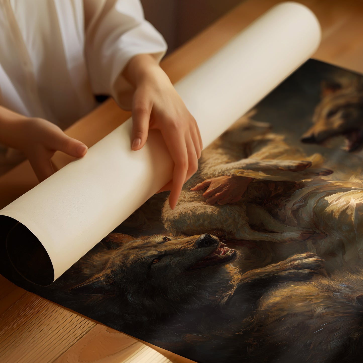 Shepherd's Battle Against Darkness