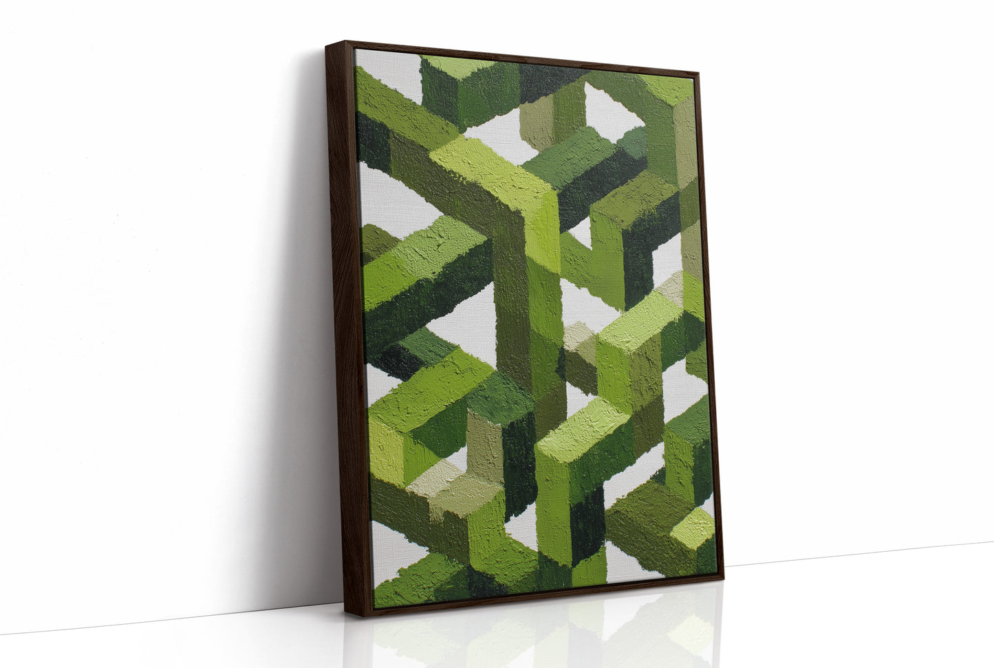 The Grid Thinks in Green