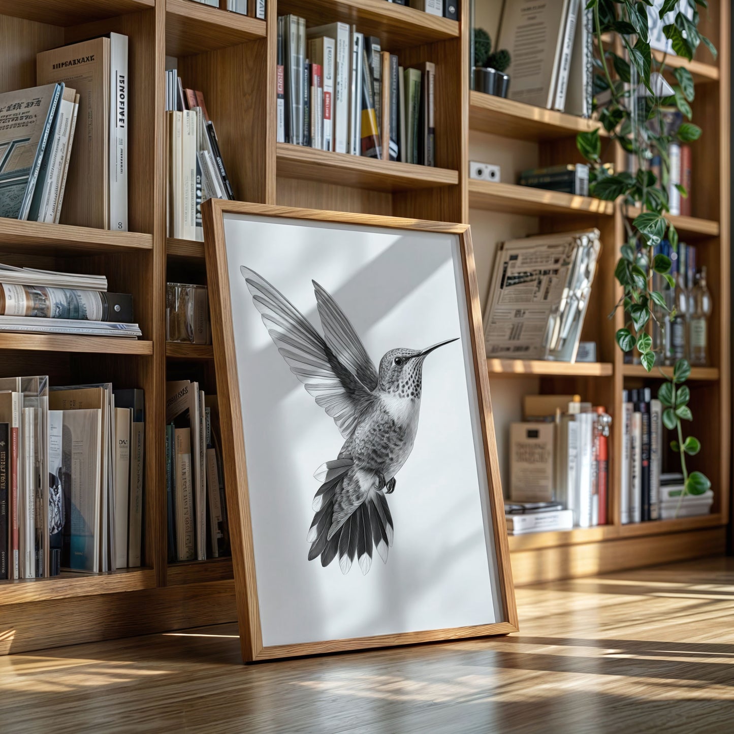 Graceful Hummingbird in Flight