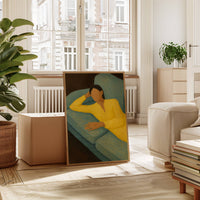 Sunlit Moments On Turquoise Velvet