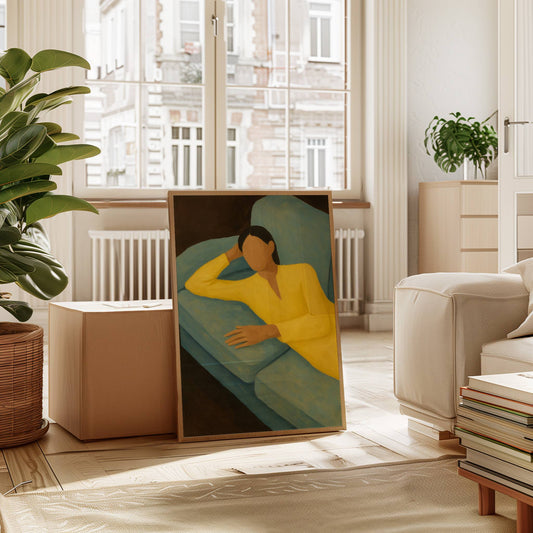 Sunlit Moments On Turquoise Velvet