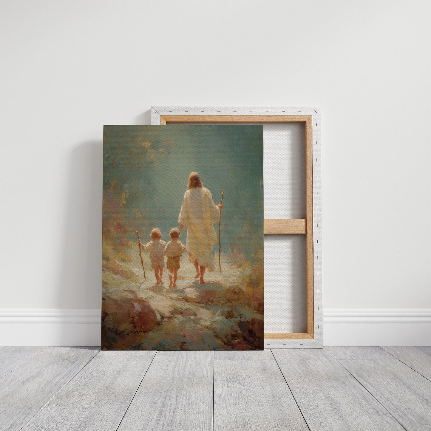 Luminous Journey Through Ethereal Paths