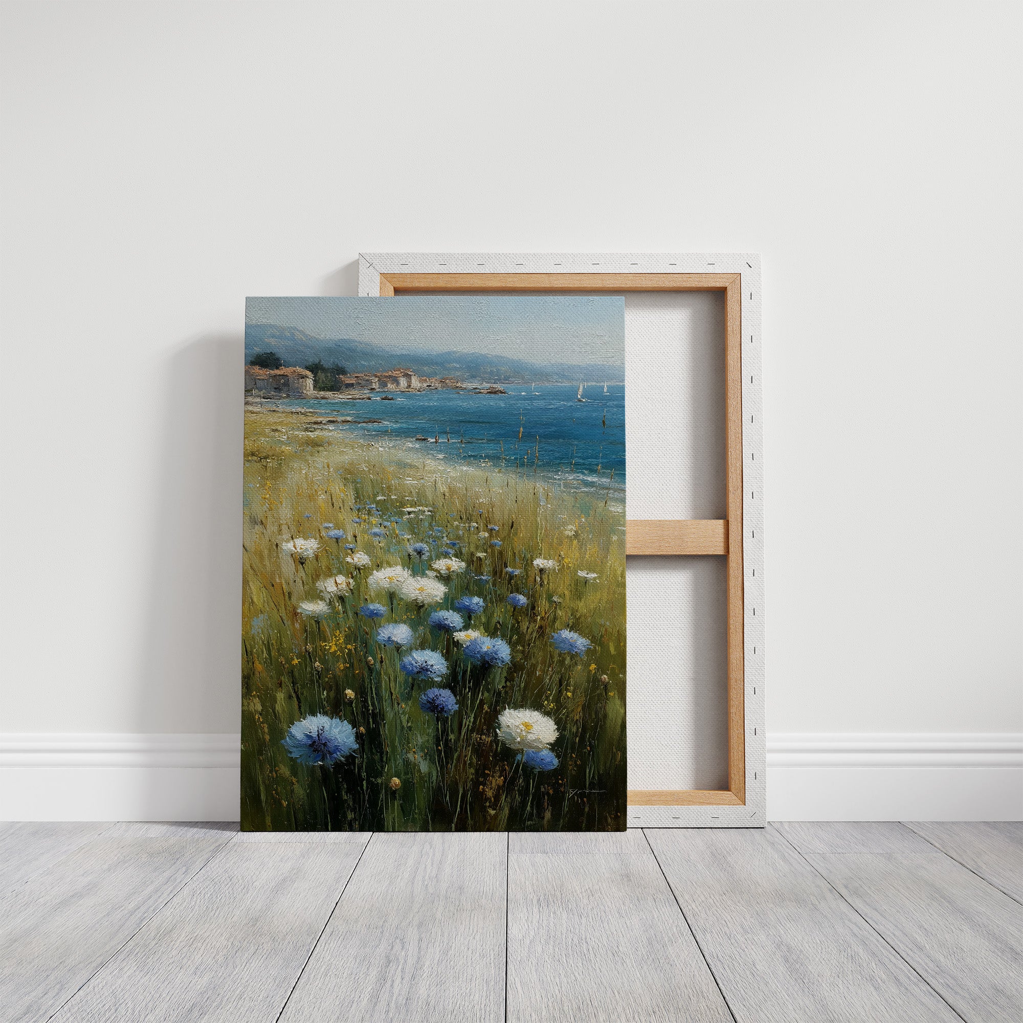 Cornflowers Face the Sailing Wind
