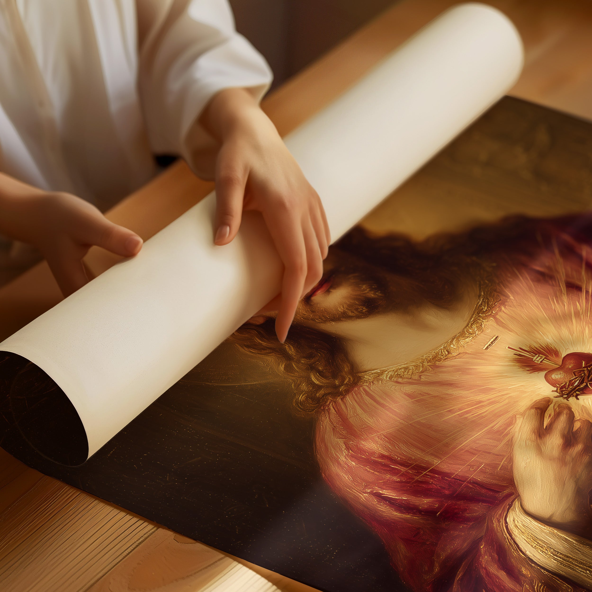 Faith Rests On Morning Tables