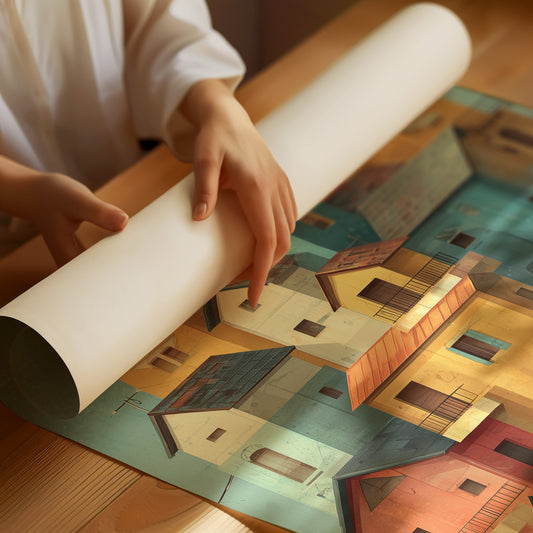 Stacked Stories In Coastal Colors