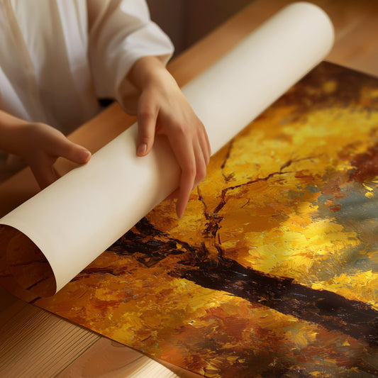 October Light Holds Sacred Pages