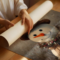 Frosty's Portrait In Golden Light