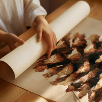 Pinecone Impasto Still Life