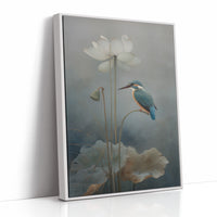 Blue Hunter Finds Morning Mist