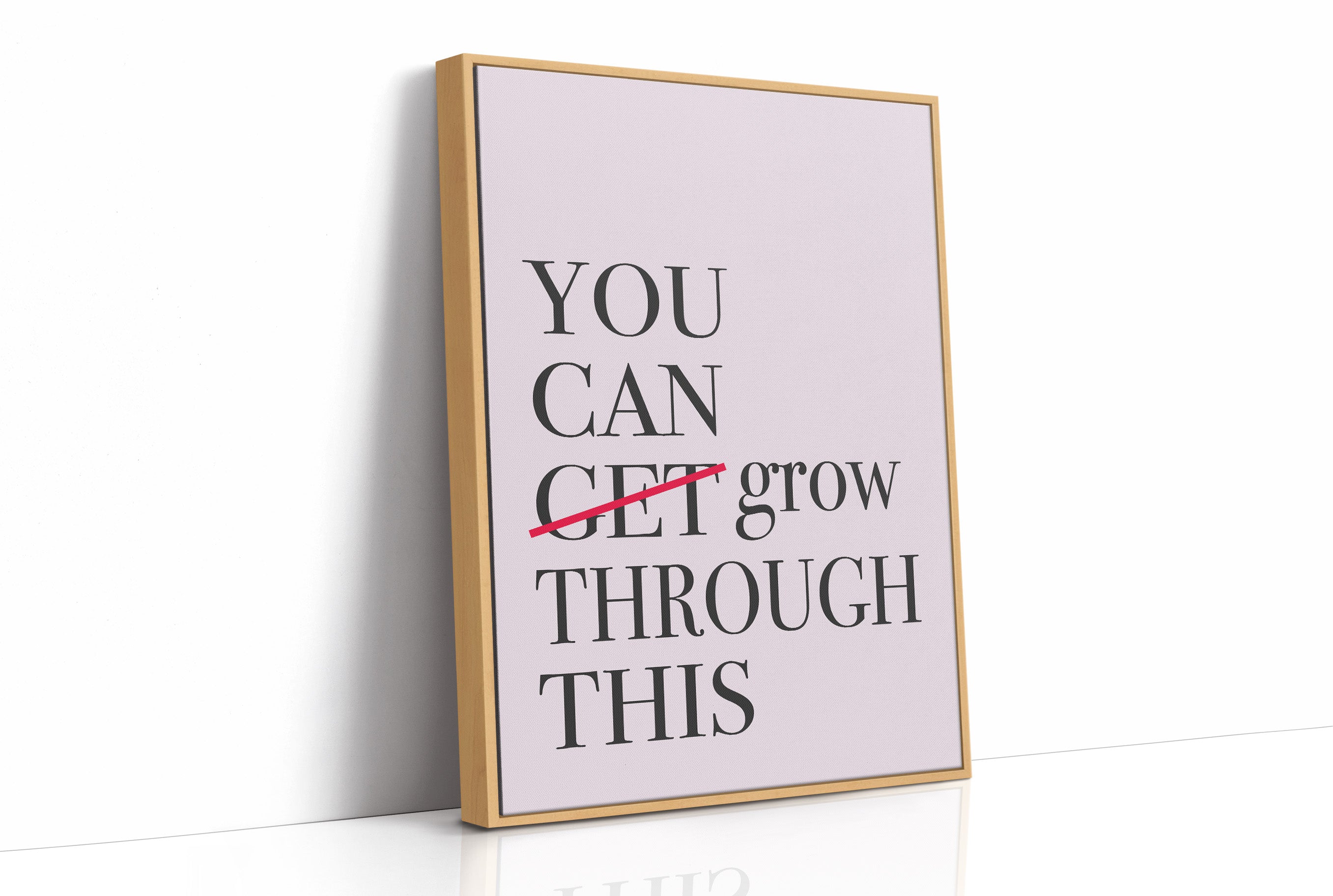 Grow, Not Just Get, Through (Serif)
