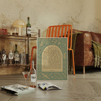 Psalm 23 Scripture with Doves and Florals