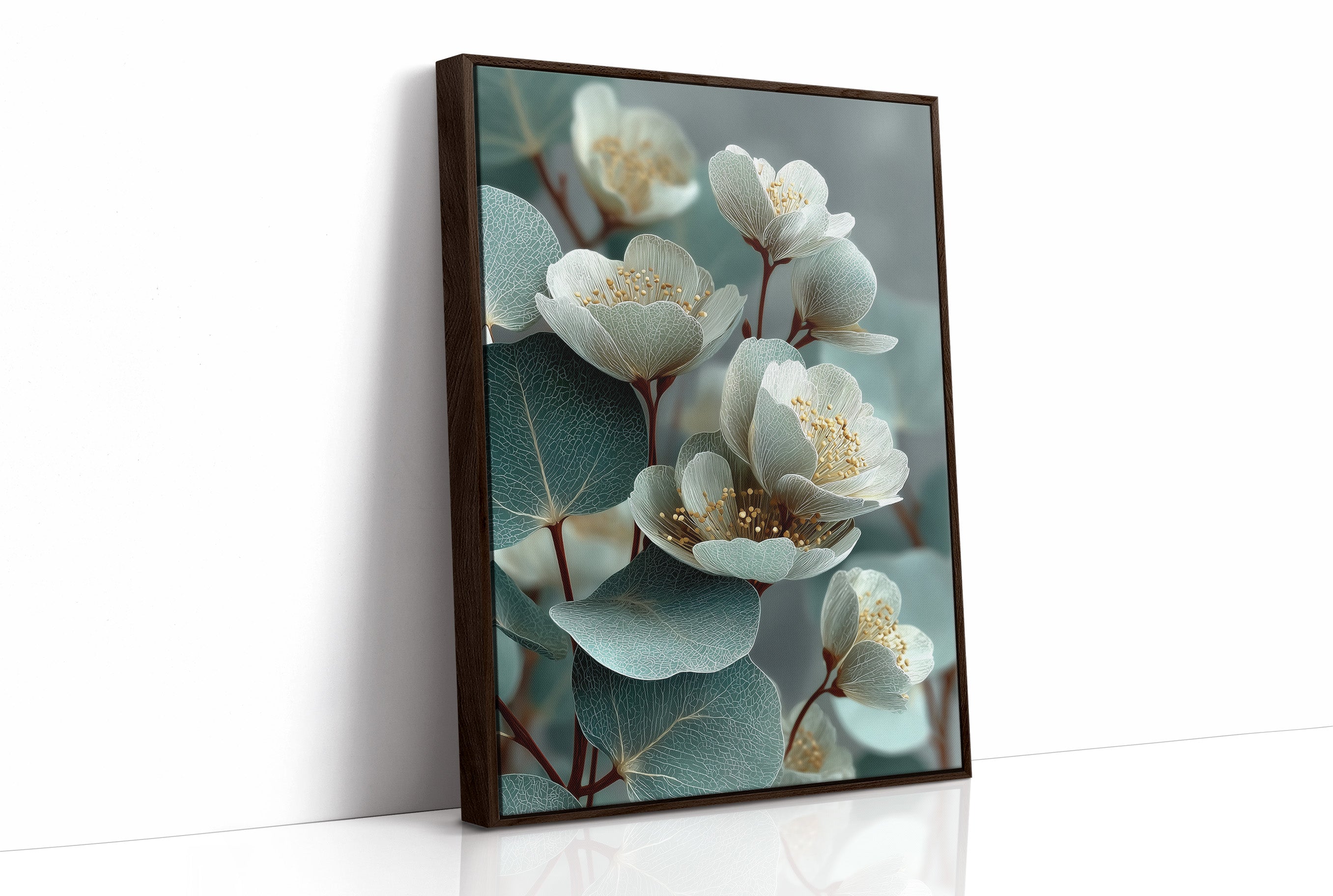 Sage Blossoms, Veined and Fine
