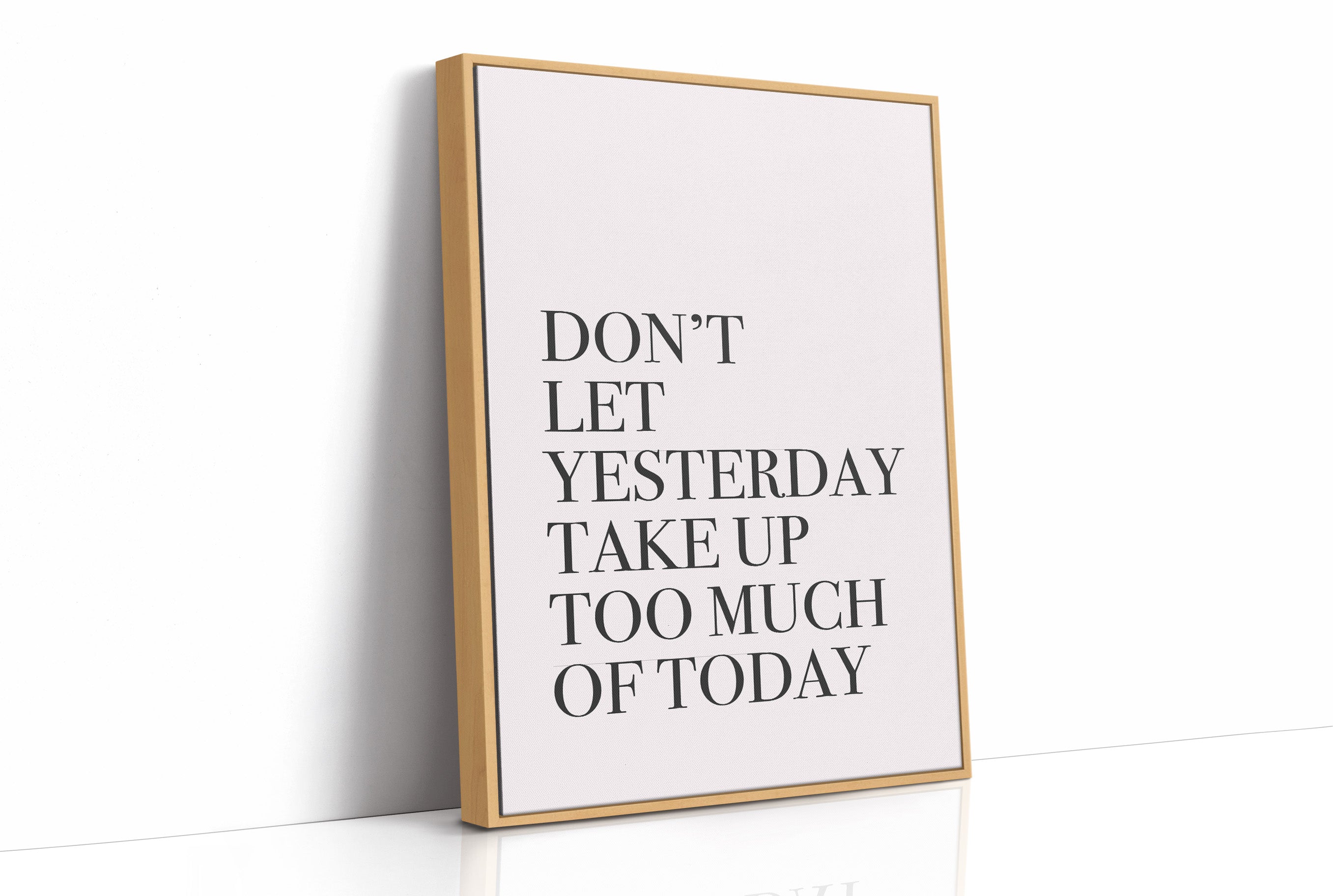 Don't Let Yesterday Win