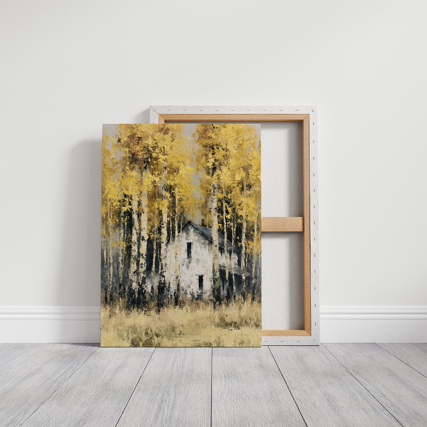 Farmhouse Hiding in the Aspens