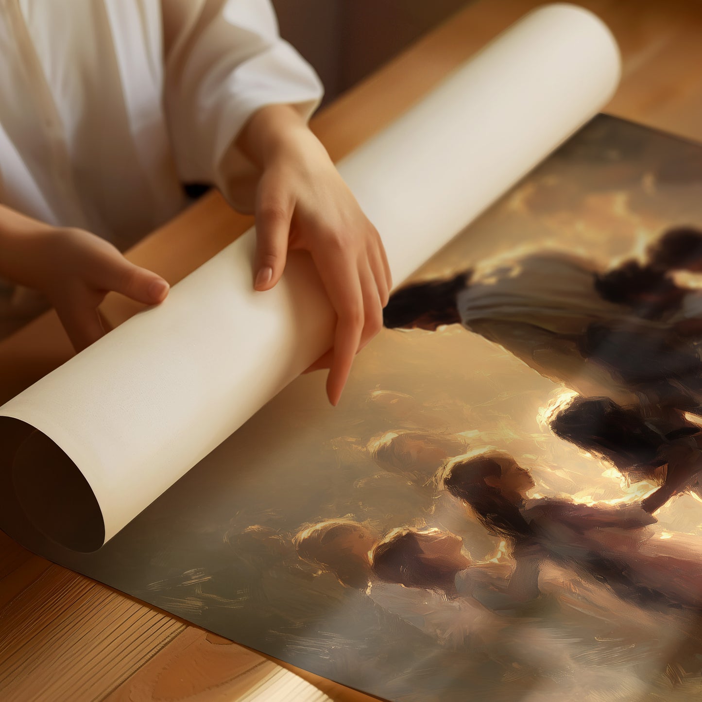 Light Gathers Around Innocence