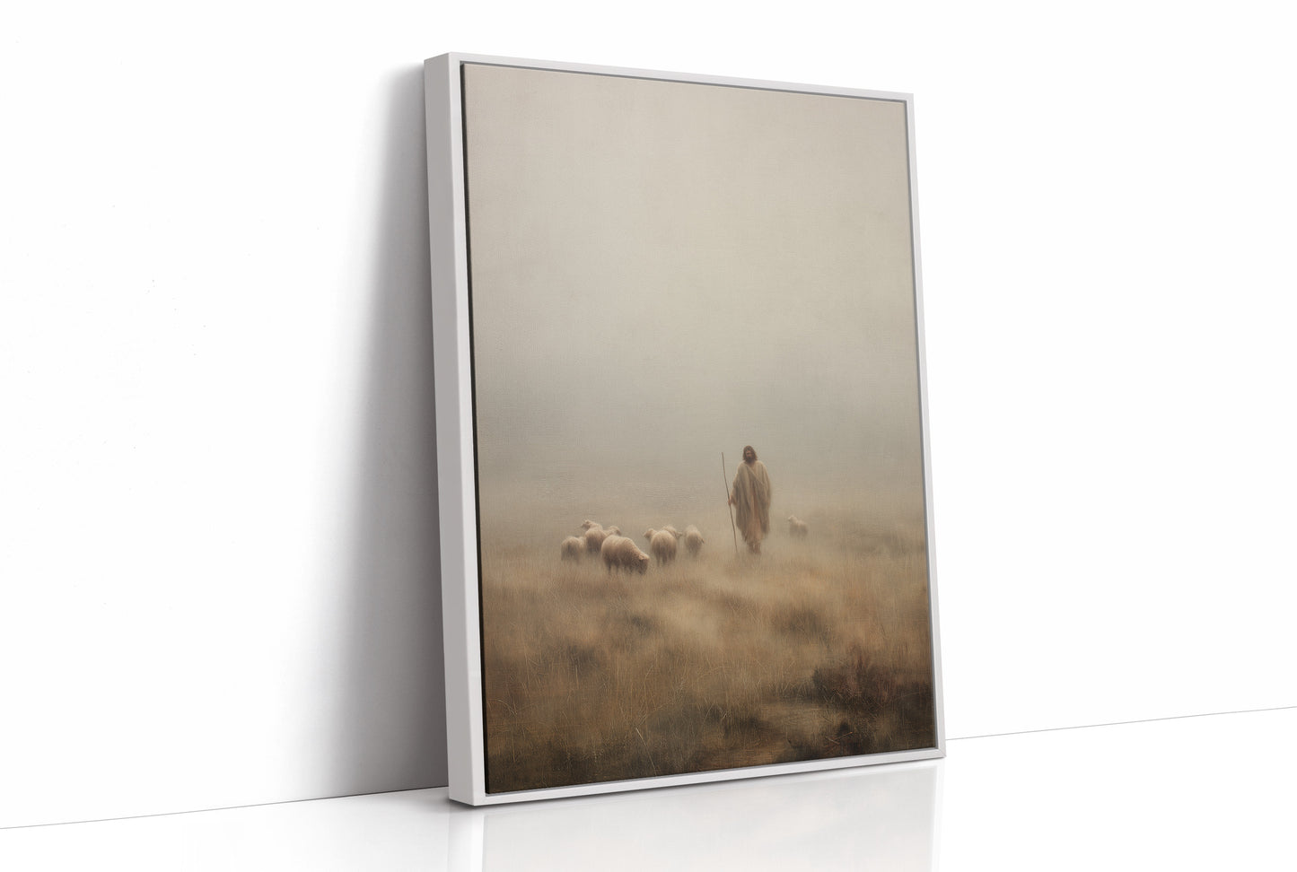 Shepherd's Whisper Through Morning Mist