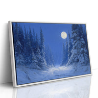 Frost Path Under Winter's Glow