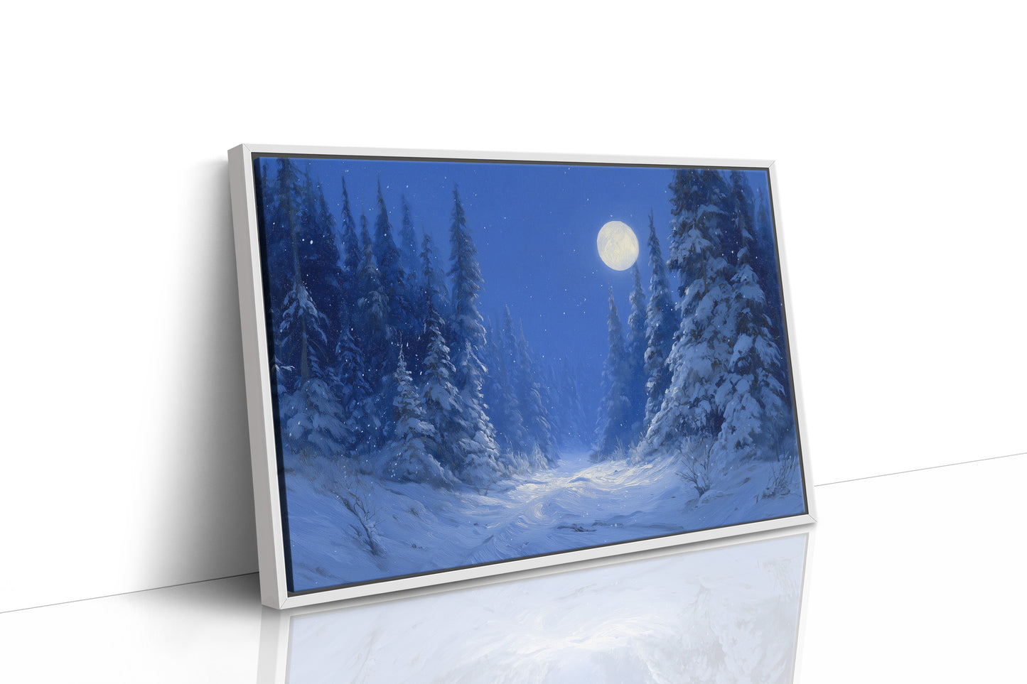 Frost Path Under Winter's Glow