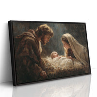 Sacred Light Fills Winter Night