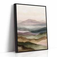 Mountains Breathe in Gentle Hues