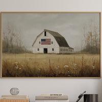 Prairie Stars Above Heartland Barns