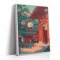 Lanterns Guide The Temple Path