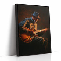Midnight Strings in Ember Light