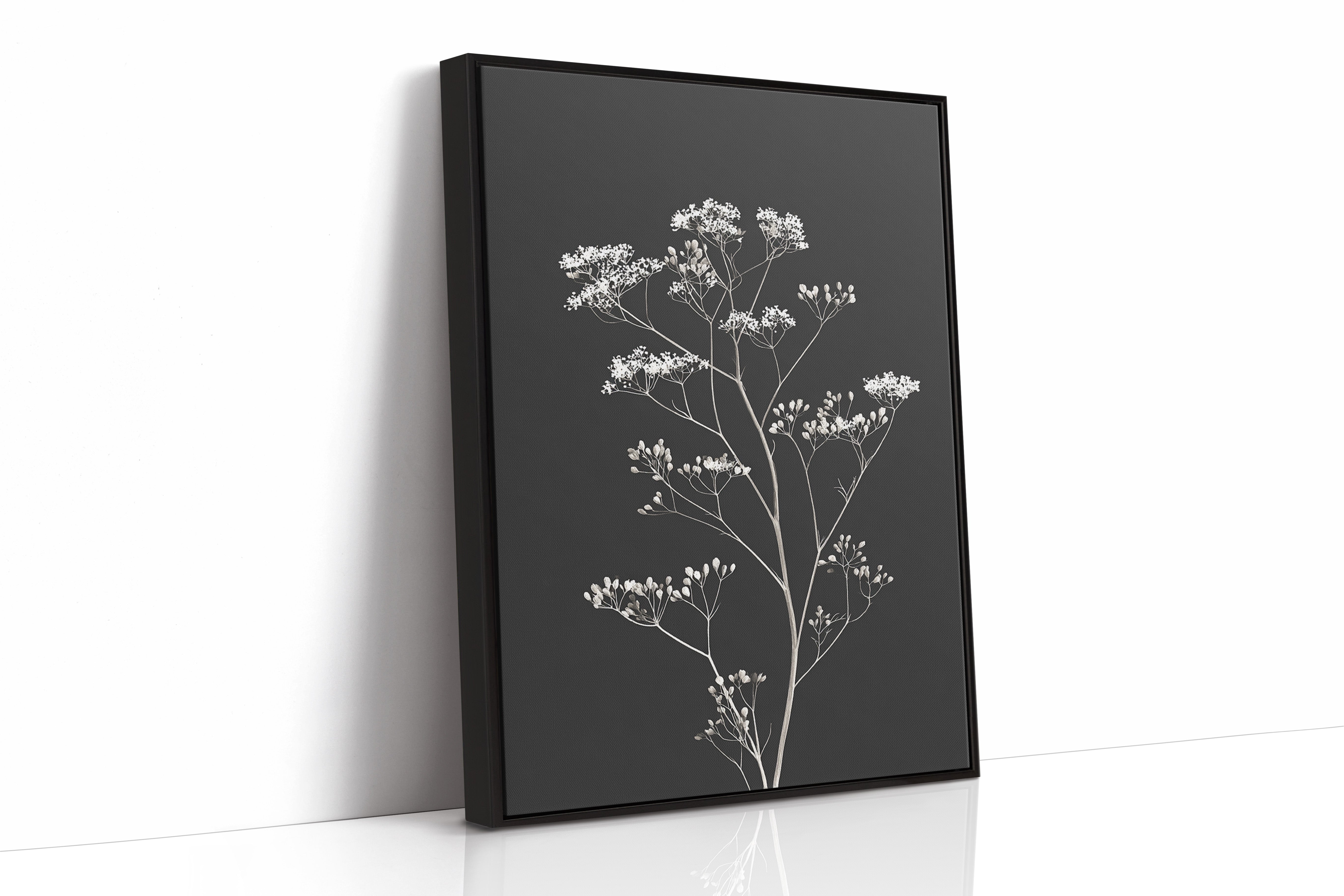 Silent Blooms Against Dark Skies