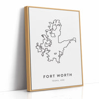 Fort Worth, Outlined