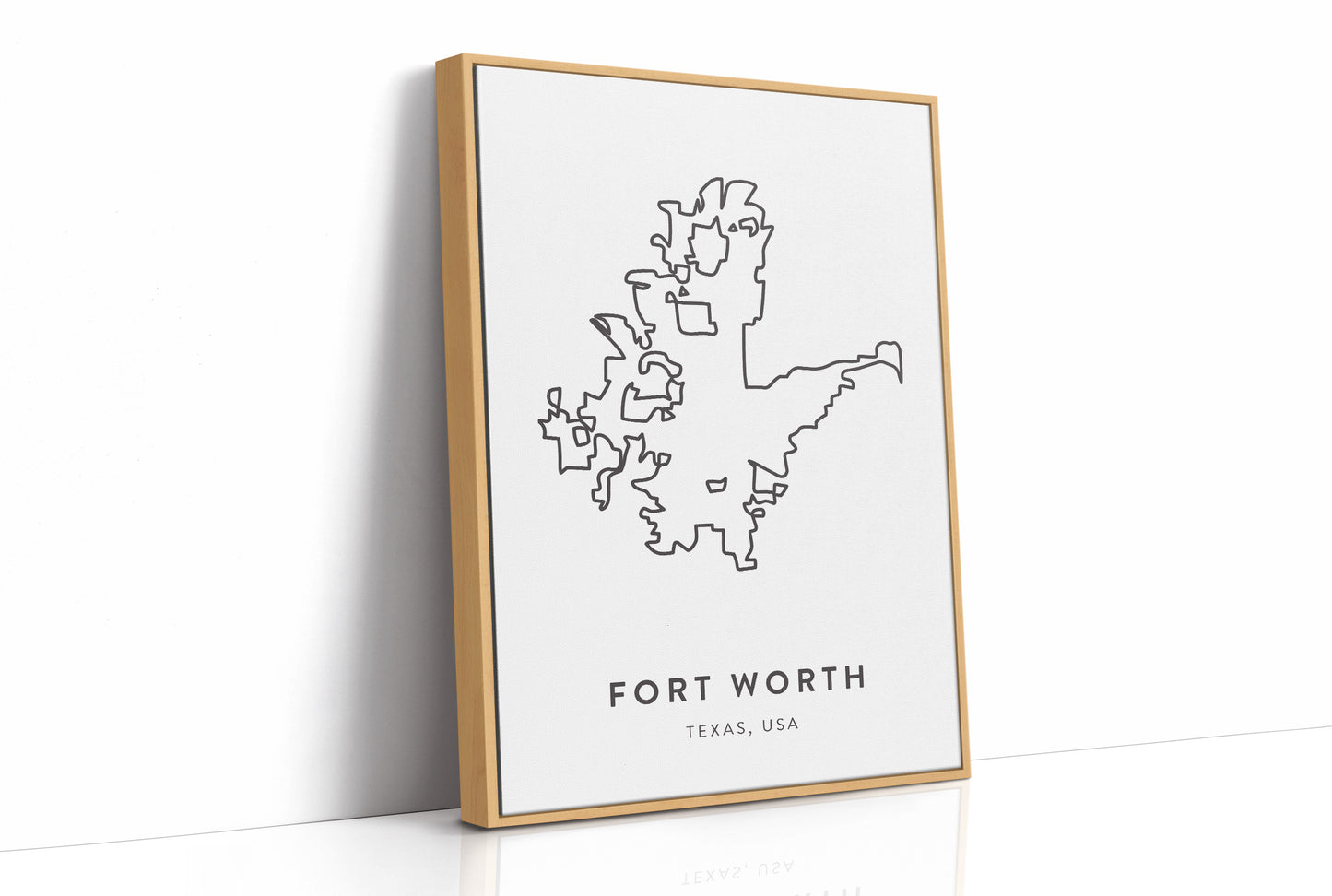 Fort Worth, Outlined
