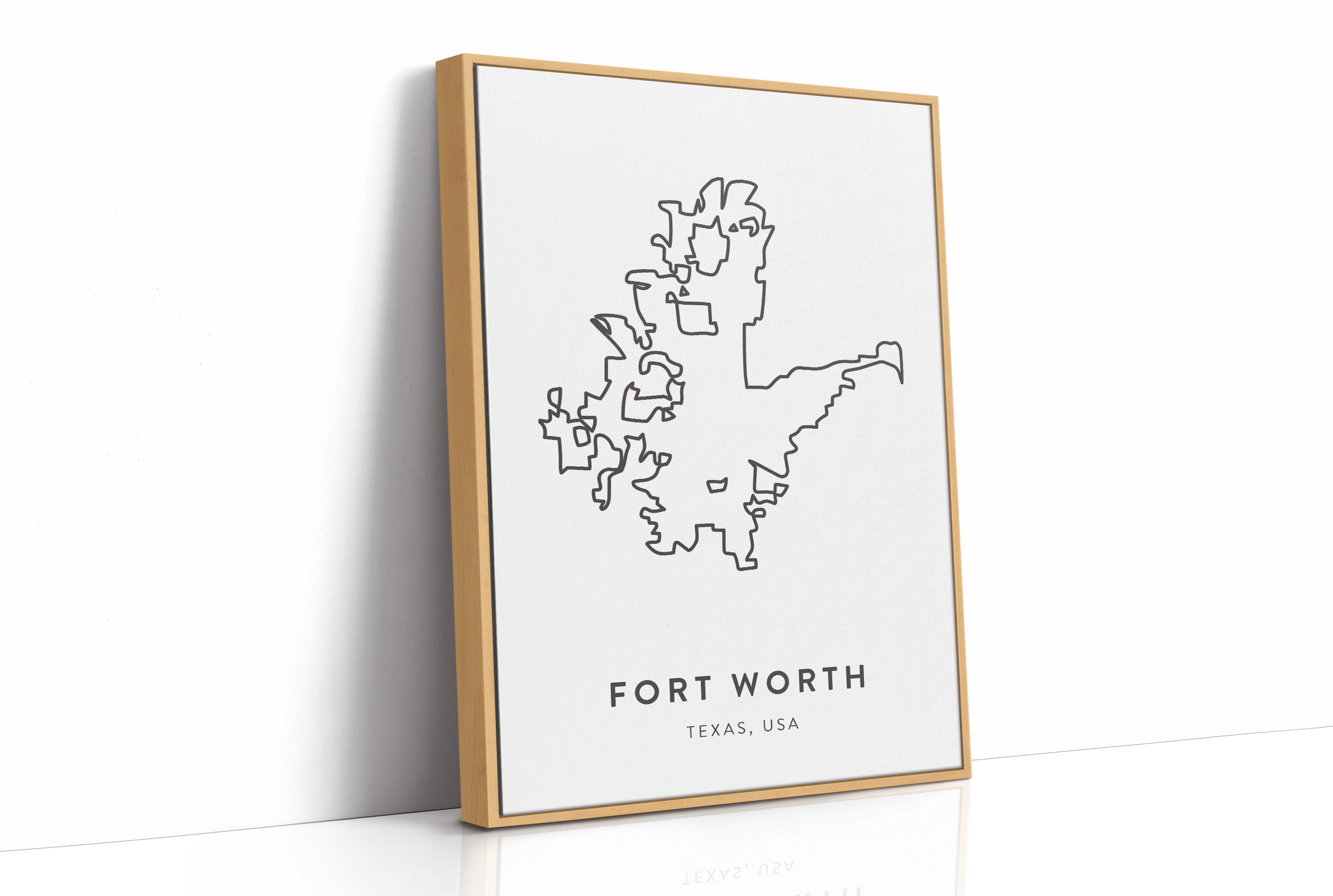 Fort Worth, Outlined