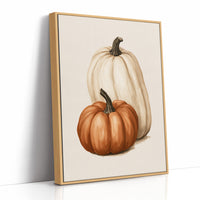 Tall, Pale, And Totally Supportive, print in a natural wood frame