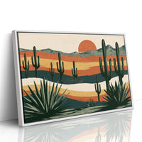 Striped Sunset Cactus Grove