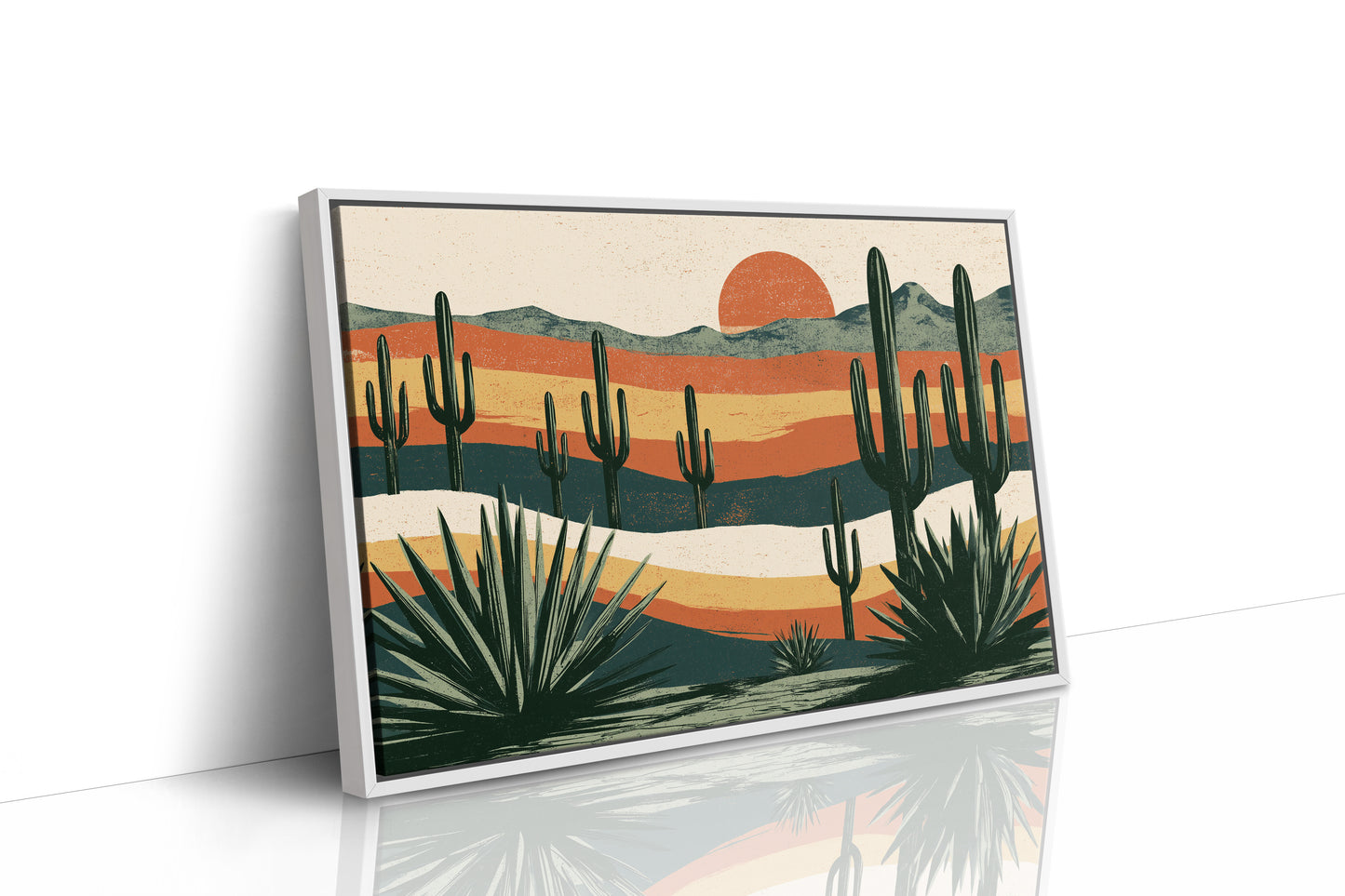Striped Sunset Cactus Grove