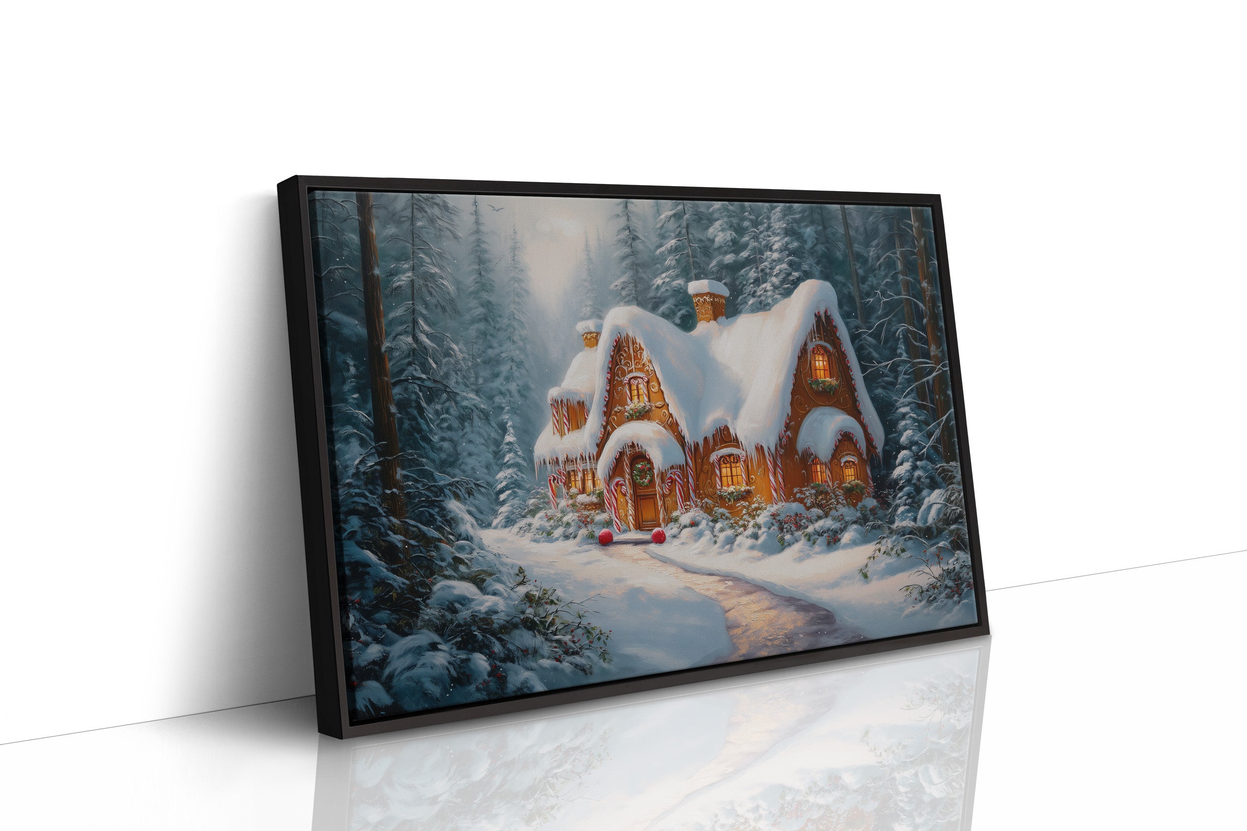Gingerbread Dreams In Winter Woods