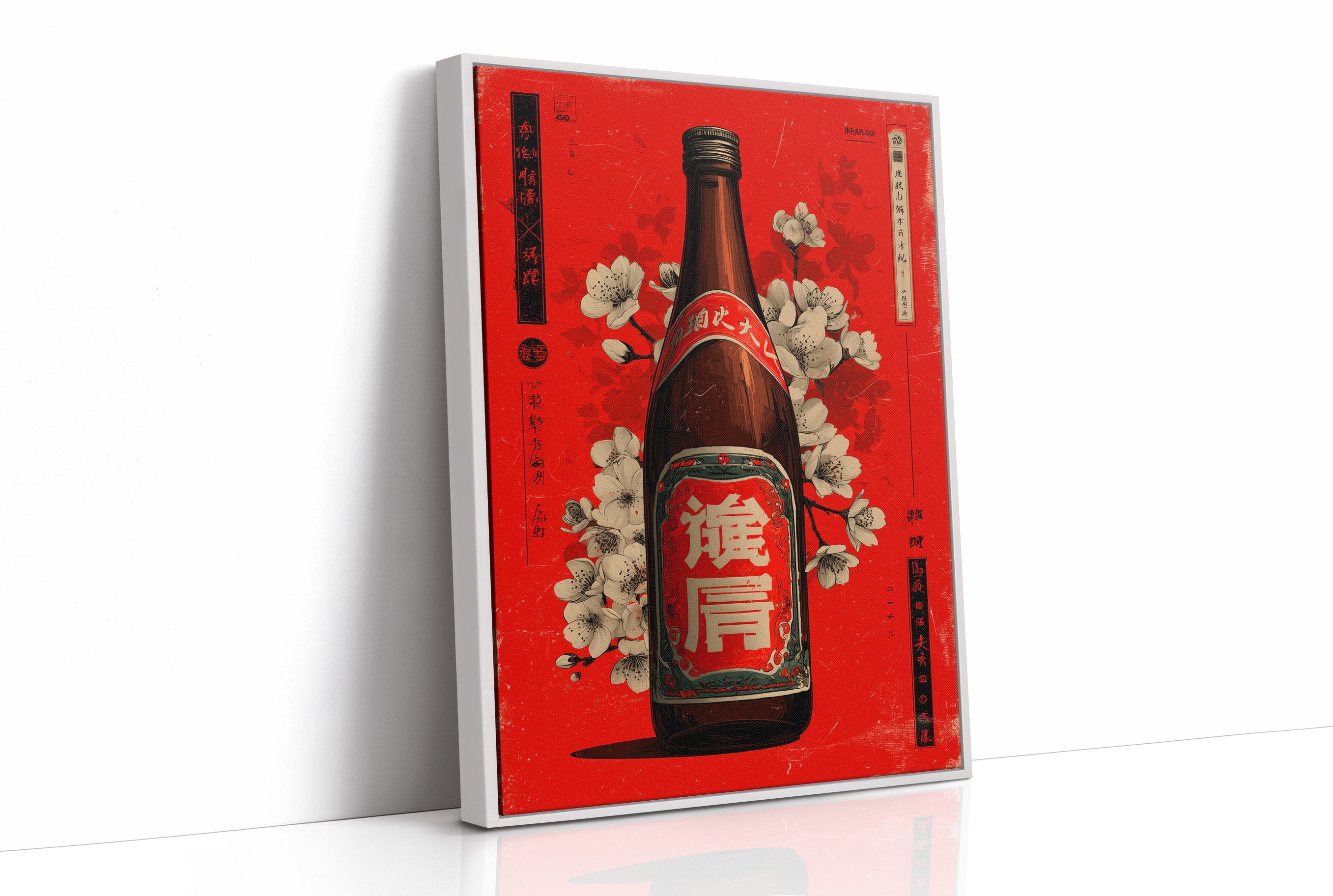 Cherry Blossoms Dance With Vintage Sake