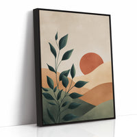 Sunset Kisses the Verdant Hills