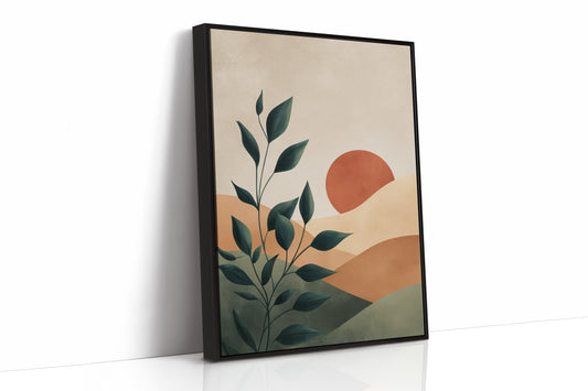 Sunset Kisses the Verdant Hills