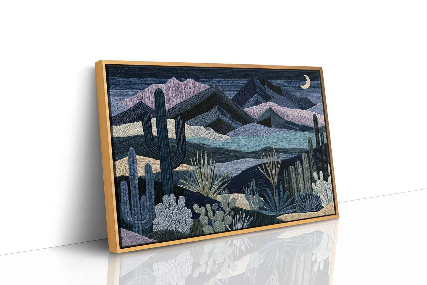Desert Nightfall in Stitches