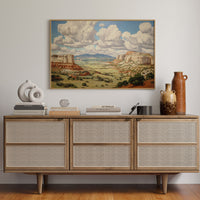 Mesa Clouds Paint Ancient Stories